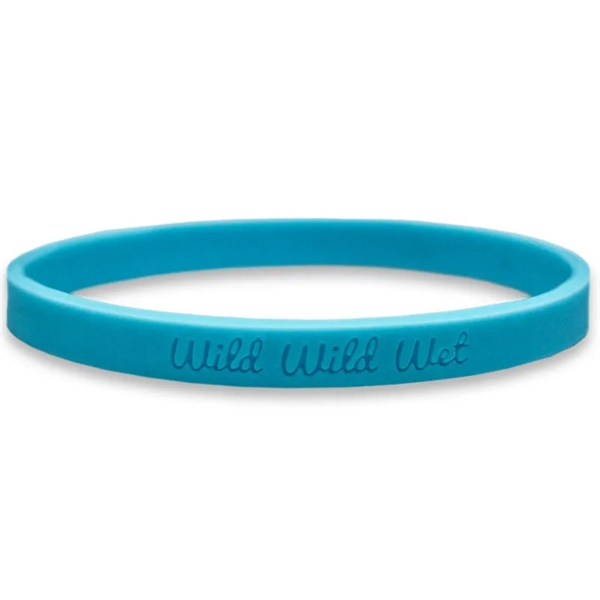 1/4 Inch Debossed Wristbands - 1/4 Inch Debossed Wristbands - Image 0 of 119