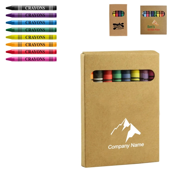 Custom 8Ct Crayon Set - Custom 8Ct Crayon Set - Image 0 of 3