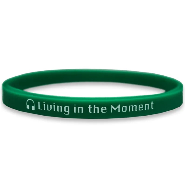 1/4 Inch Ink Injected Wristbands - 1/4 Inch Ink Injected Wristbands - Image 0 of 119