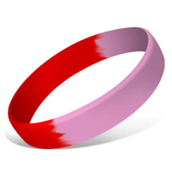 1/4 Inch Ink Injected Wristbands - 1/4 Inch Ink Injected Wristbands - Image 56 of 119