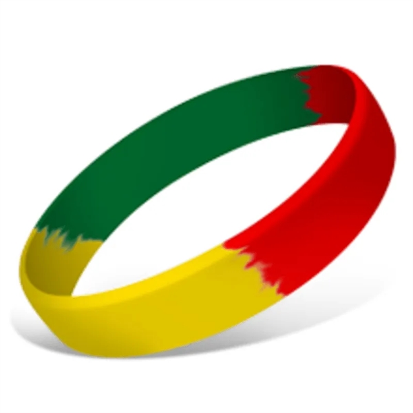 1/4 Inch Ink Injected Wristbands - 1/4 Inch Ink Injected Wristbands - Image 74 of 119