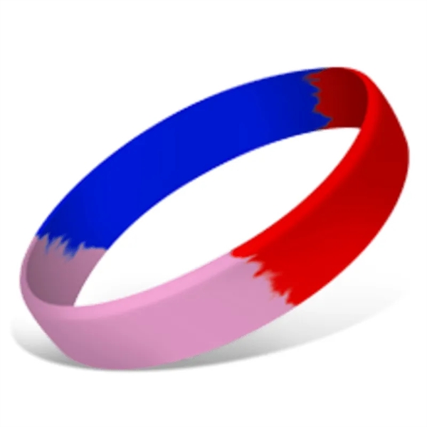 1/4 Inch Ink Injected Wristbands - 1/4 Inch Ink Injected Wristbands - Image 78 of 119