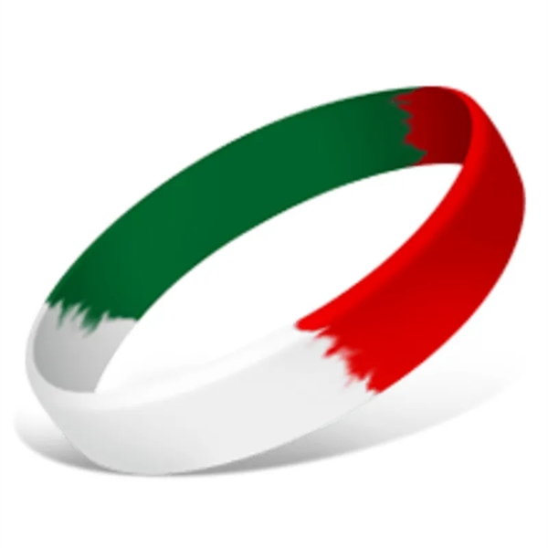 1/4 Inch Ink Injected Wristbands - 1/4 Inch Ink Injected Wristbands - Image 81 of 119