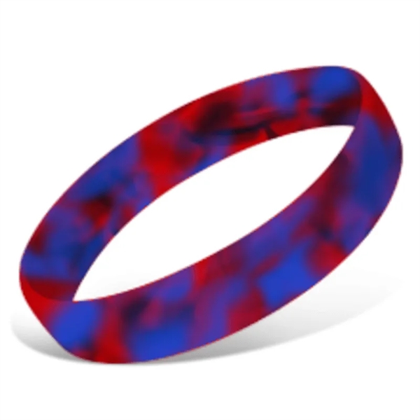 1/4 Inch Ink Injected Wristbands - 1/4 Inch Ink Injected Wristbands - Image 105 of 119