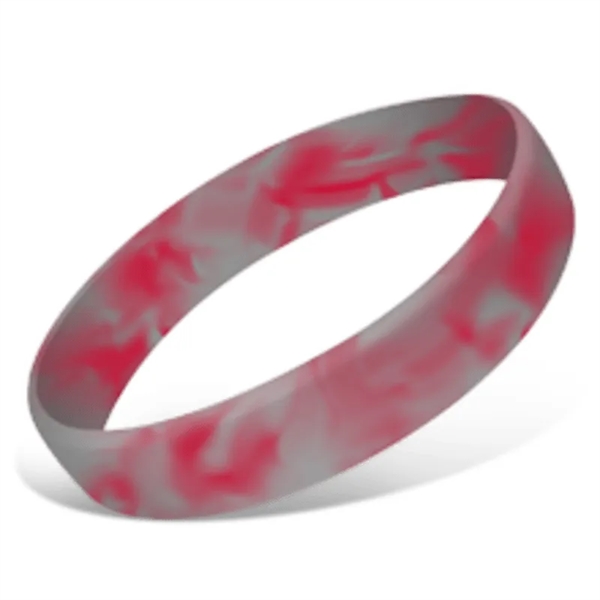 1/4 Inch Ink Injected Wristbands - 1/4 Inch Ink Injected Wristbands - Image 107 of 119