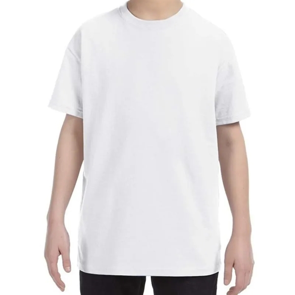Jerzees Youth 5.6 Oz., 50/50 Heavyweight Blend™ T-Shirt - Jerzees Youth 5.6 Oz., 50/50 Heavyweight Blend™ T-Shirt - Image 1 of 44