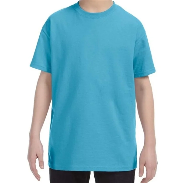 Jerzees Youth 5.6 Oz., 50/50 Heavyweight Blend™ T-Shirt - Jerzees Youth 5.6 Oz., 50/50 Heavyweight Blend™ T-Shirt - Image 3 of 44