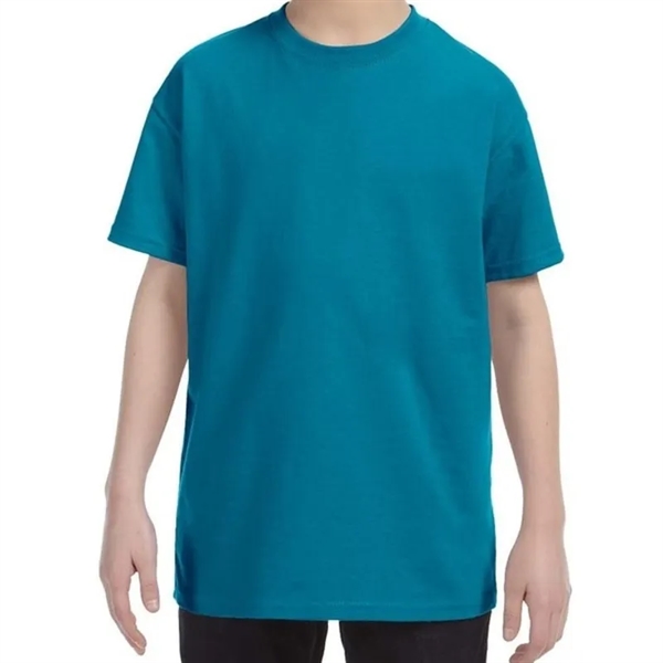 Jerzees Youth 5.6 Oz., 50/50 Heavyweight Blend™ T-Shirt - Jerzees Youth 5.6 Oz., 50/50 Heavyweight Blend™ T-Shirt - Image 9 of 44