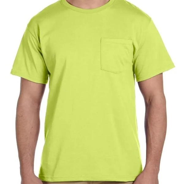 Jerzees 5.6 Oz., 50/50 Heavyweight Blend™ Pocket T-Shirt - Jerzees 5.6 Oz., 50/50 Heavyweight Blend™ Pocket T-Shirt - Image 8 of 9