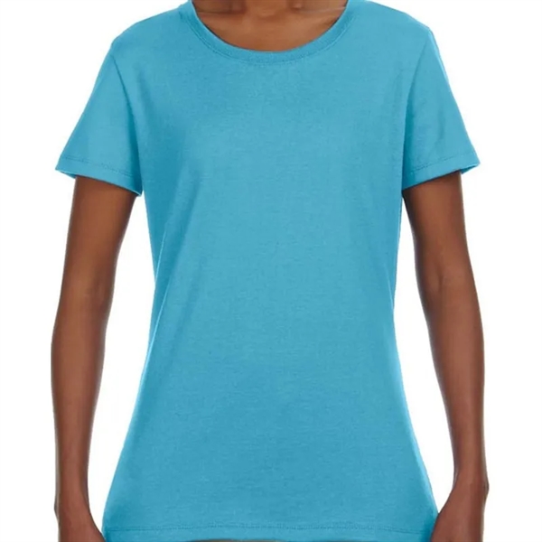 Jerzees Ladies 5.6 Oz., 50/50 Heavyweight Blend&trade; T-... - Jerzees Ladies 5.6 Oz., 50/50 Heavyweight Blend&trade; T-... - Image 3 of 18