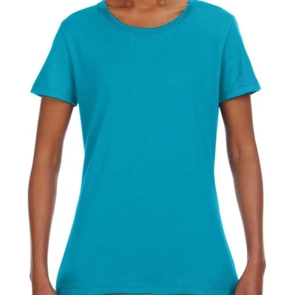 Jerzees Ladies 5.6 Oz., 50/50 Heavyweight Blend&trade; T-... - Jerzees Ladies 5.6 Oz., 50/50 Heavyweight Blend&trade; T-... - Image 7 of 18
