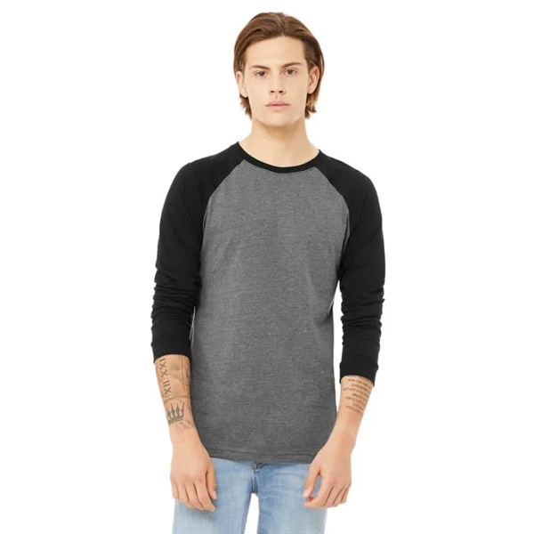Bella Mens Jersey Long-Sleeve Baseball T-Shirt - Bella Mens Jersey Long-Sleeve Baseball T-Shirt - Image 0 of 11
