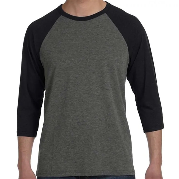 Bella Unisex 3/4-Sleeve Baseball T-Shirt - Bella Unisex 3/4-Sleeve Baseball T-Shirt - Image 1 of 21