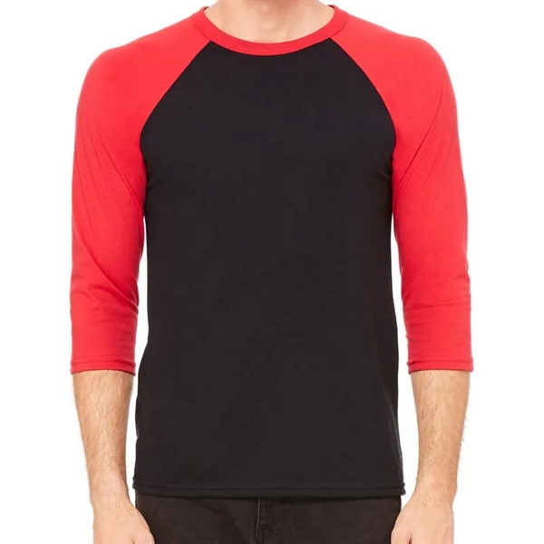 Bella Unisex 3/4-Sleeve Baseball T-Shirt - Bella Unisex 3/4-Sleeve Baseball T-Shirt - Image 2 of 21