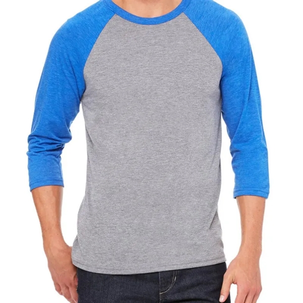 Bella Unisex 3/4-Sleeve Baseball T-Shirt - Bella Unisex 3/4-Sleeve Baseball T-Shirt - Image 8 of 21