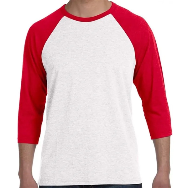Bella Unisex 3/4-Sleeve Baseball T-Shirt - Bella Unisex 3/4-Sleeve Baseball T-Shirt - Image 16 of 21