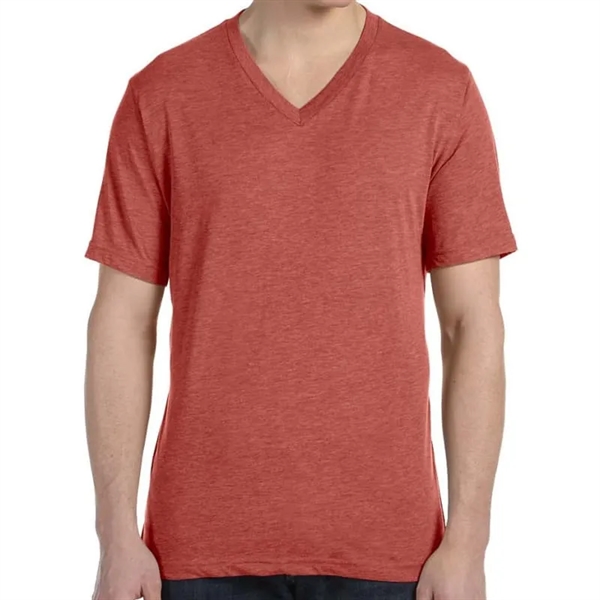 Bella Unisex Triblend Short-Sleeve V-Neck T-Shirt - Mele Printing ...