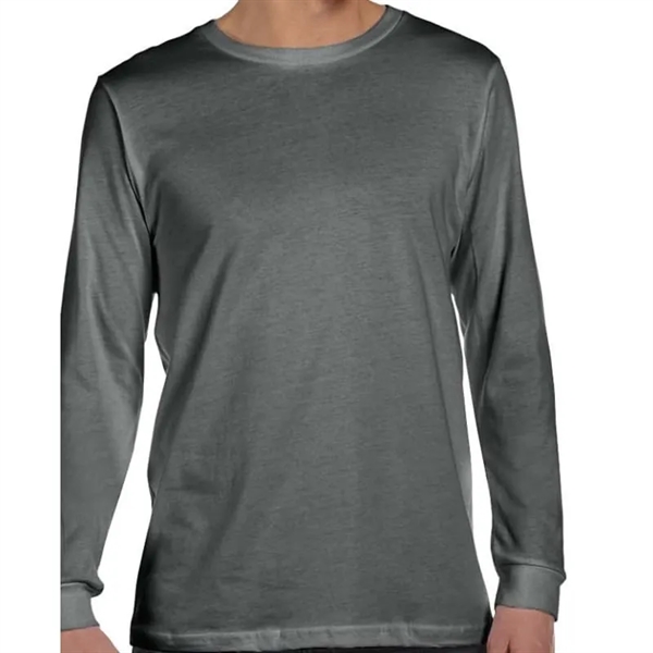 Bella Mens Jersey Long-Sleeve T-Shirt - Bella Mens Jersey Long-Sleeve T-Shirt - Image 4 of 20