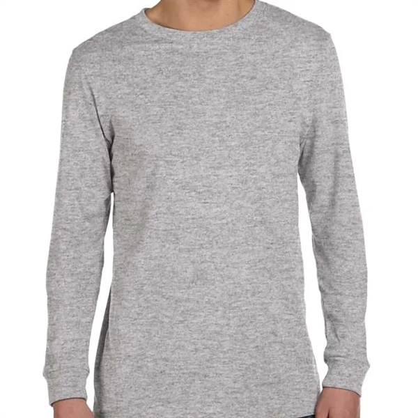 Bella Mens Jersey Long-Sleeve T-Shirt - Bella Mens Jersey Long-Sleeve T-Shirt - Image 5 of 20