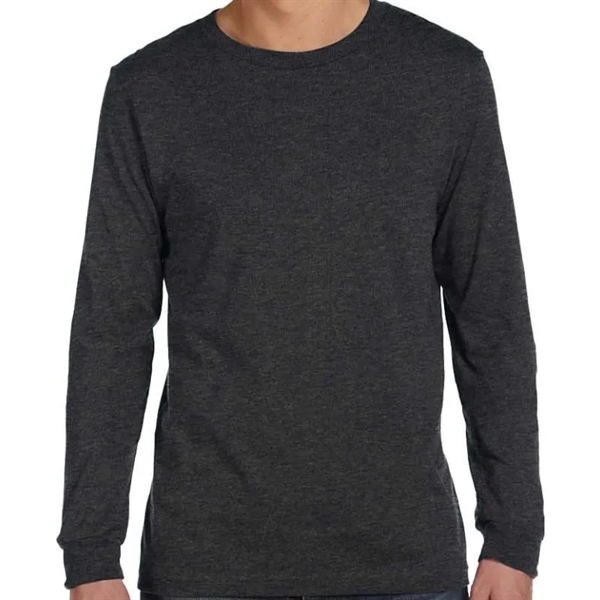 Bella Mens Jersey Long-Sleeve T-Shirt - Bella Mens Jersey Long-Sleeve T-Shirt - Image 9 of 20