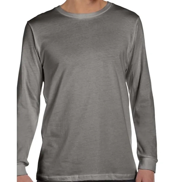 Bella Mens Jersey Long-Sleeve T-Shirt - Bella Mens Jersey Long-Sleeve T-Shirt - Image 11 of 20