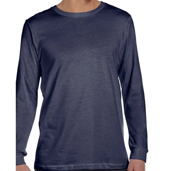 Bella Mens Jersey Long-Sleeve T-Shirt - Bella Mens Jersey Long-Sleeve T-Shirt - Image 16 of 20