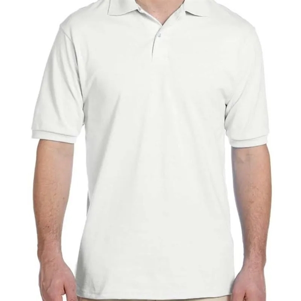 Jerzees Mens 5.6 Oz., 50/50 Jersey Polo With SpotShield&t... - Jerzees Mens 5.6 Oz., 50/50 Jersey Polo With SpotShield&t... - Image 1 of 26