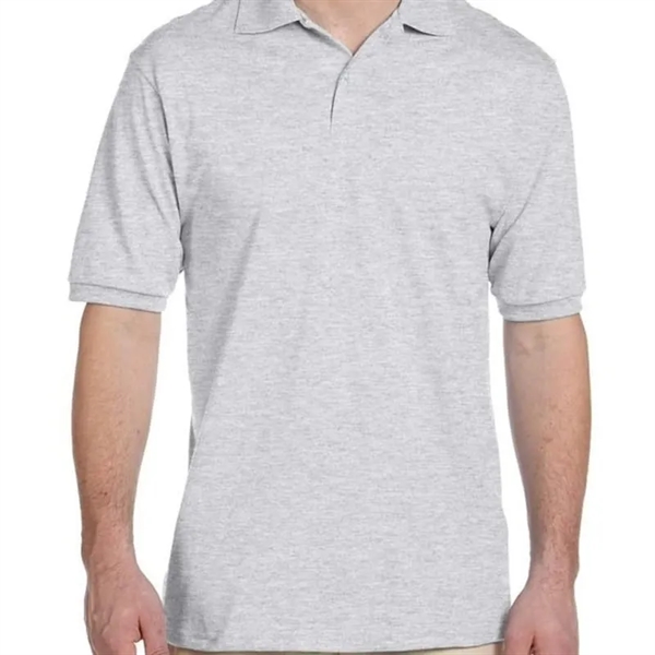 Jerzees Mens 5.6 Oz., 50/50 Jersey Polo With SpotShield&t... - Jerzees Mens 5.6 Oz., 50/50 Jersey Polo With SpotShield&t... - Image 3 of 26