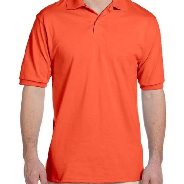 Jerzees Mens 5.6 Oz., 50/50 Jersey Polo With SpotShield&t... - Jerzees Mens 5.6 Oz., 50/50 Jersey Polo With SpotShield&t... - Image 4 of 26