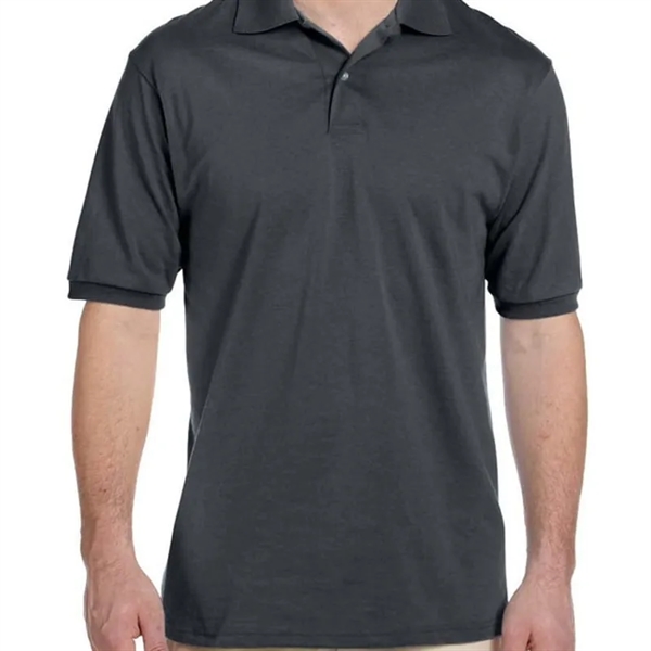 Jerzees Mens 5.6 Oz., 50/50 Jersey Polo With SpotShield&t... - Jerzees Mens 5.6 Oz., 50/50 Jersey Polo With SpotShield&t... - Image 6 of 26