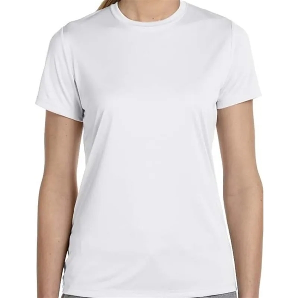Hanes Ladies 4 Oz. Cool Dri&reg; T-Shirt - Hanes Ladies 4 Oz. Cool Dri&reg; T-Shirt - Image 1 of 5