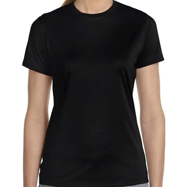 Hanes Ladies 4 Oz. Cool Dri&reg; T-Shirt - Hanes Ladies 4 Oz. Cool Dri&reg; T-Shirt - Image 2 of 5