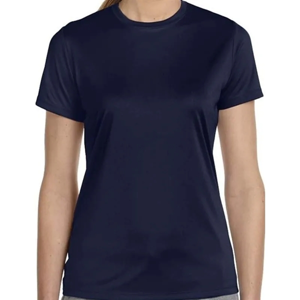 Hanes Ladies 4 Oz. Cool Dri&reg; T-Shirt - Hanes Ladies 4 Oz. Cool Dri&reg; T-Shirt - Image 4 of 5