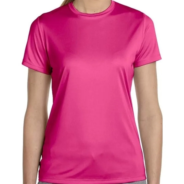 Hanes Ladies 4 Oz. Cool Dri&reg; T-Shirt - Hanes Ladies 4 Oz. Cool Dri&reg; T-Shirt - Image 5 of 5