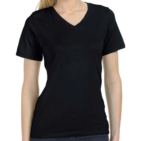 Bella Missys Relaxed Jersey Short-Sleeve V-Neck T-Shirt - Bella Missys Relaxed Jersey Short-Sleeve V-Neck T-Shirt - Image 2 of 17
