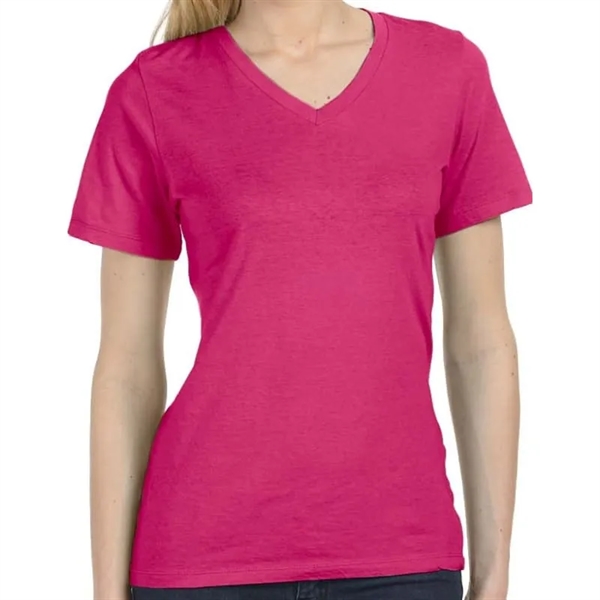 Bella Missys Relaxed Jersey Short-Sleeve V-Neck T-Shirt - Bella Missys Relaxed Jersey Short-Sleeve V-Neck T-Shirt - Image 4 of 17