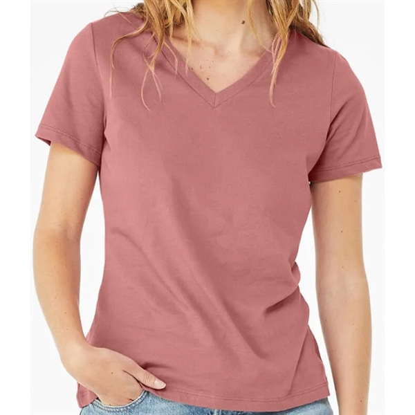 Bella Missys Relaxed Jersey Short-Sleeve V-Neck T-Shirt - Bella Missys Relaxed Jersey Short-Sleeve V-Neck T-Shirt - Image 7 of 17