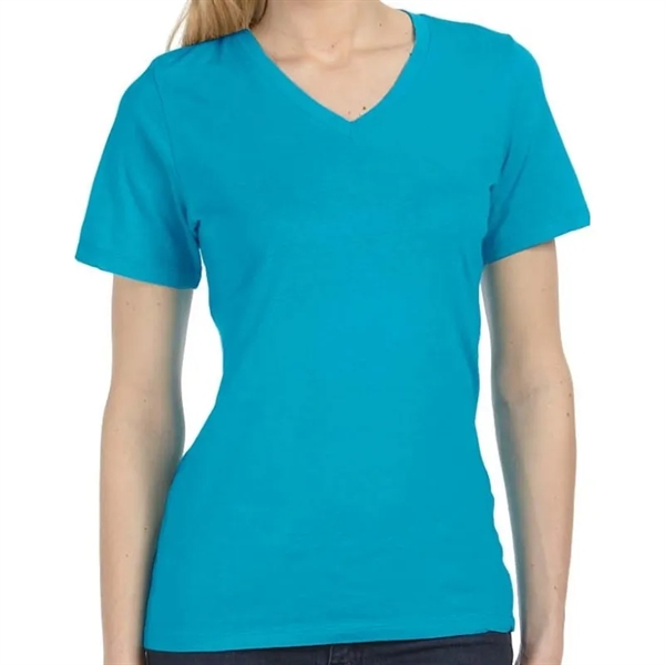 Bella Missys Relaxed Jersey Short-Sleeve V-Neck T-Shirt - Bella Missys Relaxed Jersey Short-Sleeve V-Neck T-Shirt - Image 16 of 17