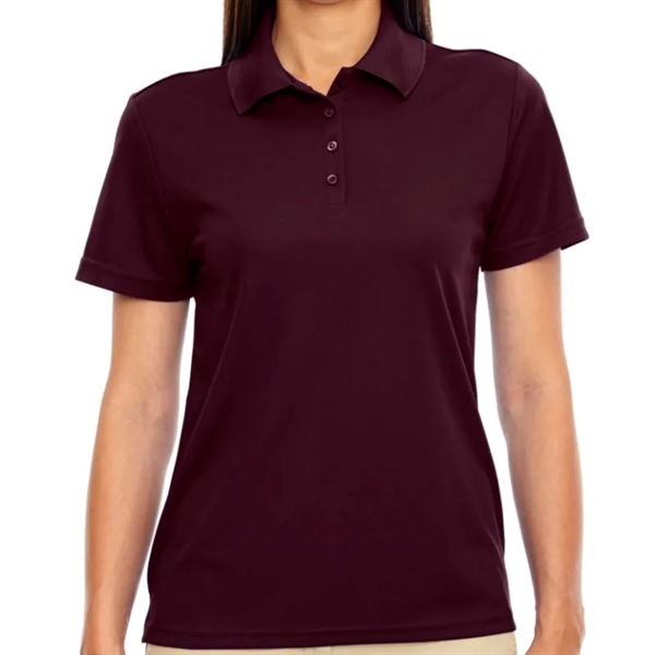 Ash City - Core 365 Ladies Origin Performance Pique Polo - Ash City - Core 365 Ladies Origin Performance Pique Polo - Image 3 of 15