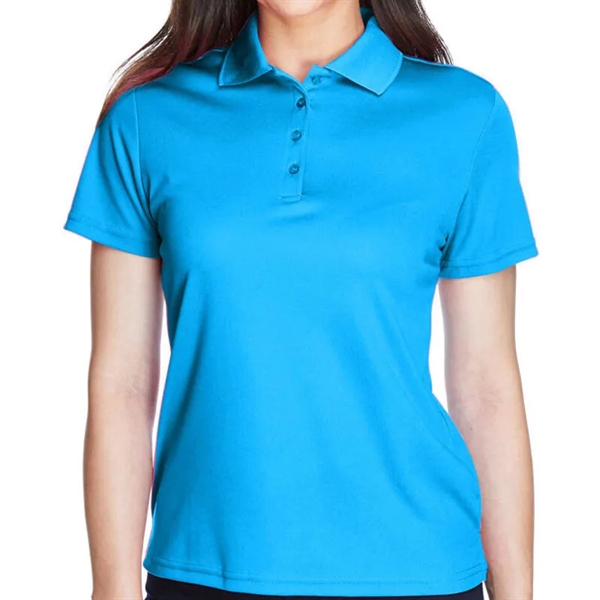 Ash City - Core 365 Ladies Origin Performance Pique Polo - Ash City - Core 365 Ladies Origin Performance Pique Polo - Image 10 of 15