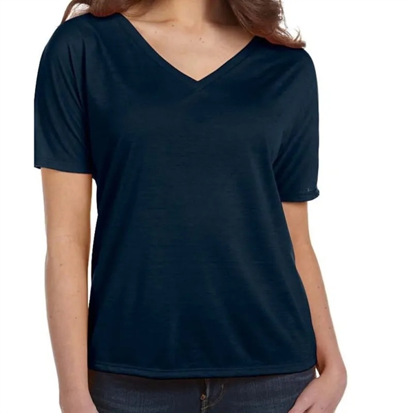 Bella Ladies Slouchy V-Neck T-Shirt - Bella Ladies Slouchy V-Neck T-Shirt - Image 14 of 20