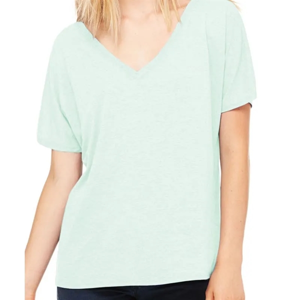 Bella Ladies Slouchy V-Neck T-Shirt - Bella Ladies Slouchy V-Neck T-Shirt - Image 15 of 20
