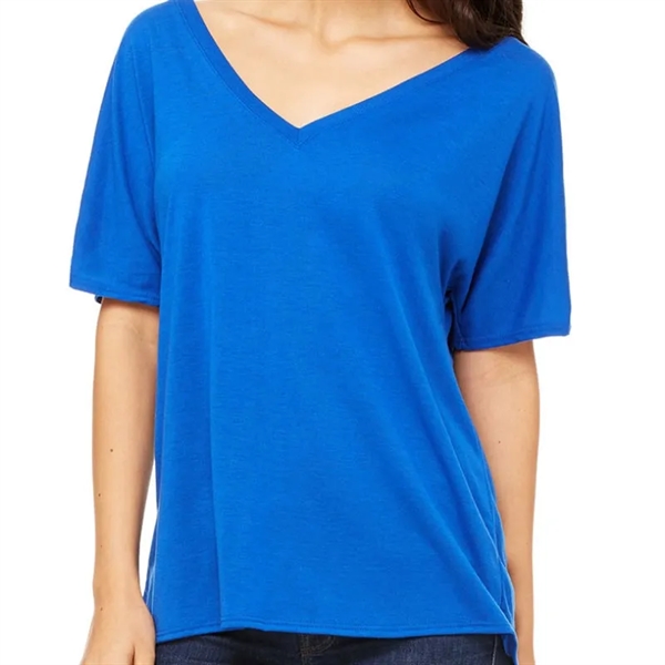 Bella Ladies Slouchy V-Neck T-Shirt - Bella Ladies Slouchy V-Neck T-Shirt - Image 19 of 20