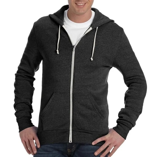 Alternative Mens Rocky Zip Hoodie - Alternative Mens Rocky Zip Hoodie - Image 4 of 12