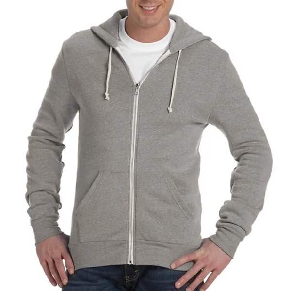 Alternative Mens Rocky Zip Hoodie - Alternative Mens Rocky Zip Hoodie - Image 5 of 12