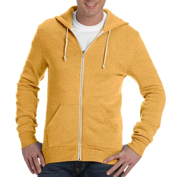 Alternative Mens Rocky Zip Hoodie - Alternative Mens Rocky Zip Hoodie - Image 7 of 12