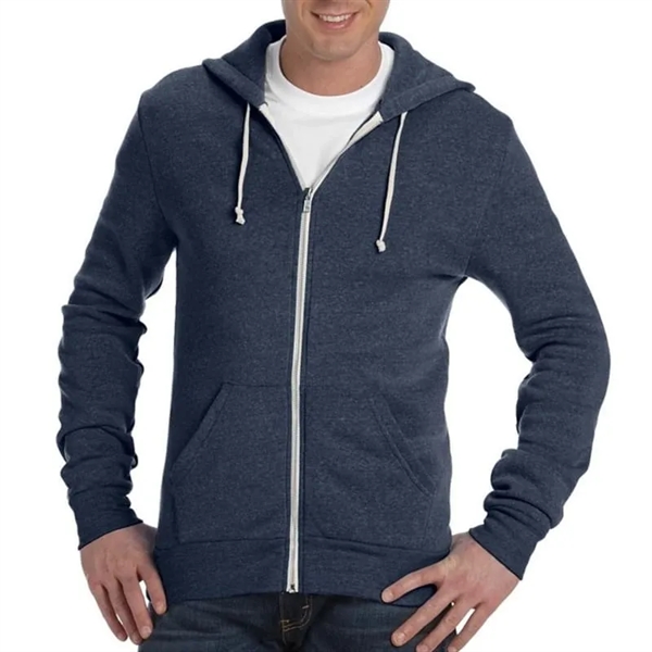 Alternative Mens Rocky Zip Hoodie - Alternative Mens Rocky Zip Hoodie - Image 9 of 12