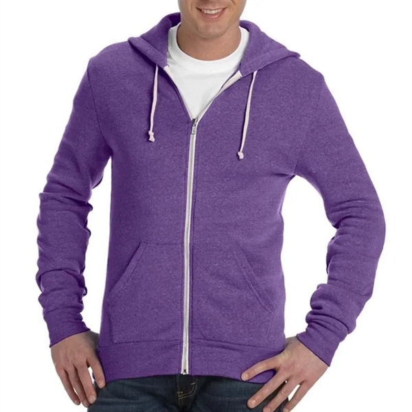 Alternative Mens Rocky Zip Hoodie - Alternative Mens Rocky Zip Hoodie - Image 10 of 12