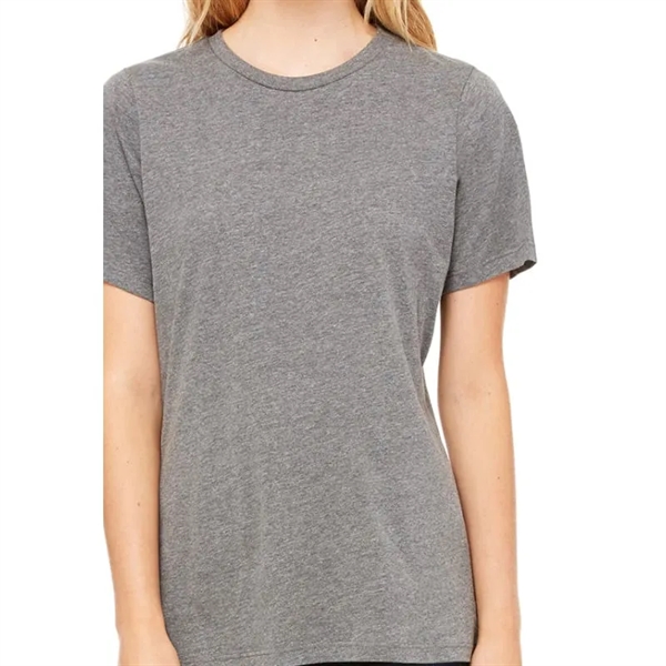 Bella + Canvas Ladies' Relaxed Jersey Short-Sleeve T-Shirt - Bella + Canvas Ladies' Relaxed Jersey Short-Sleeve T-Shirt - Image 9 of 19