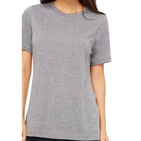 Bella + Canvas Ladies' Relaxed Jersey Short-Sleeve T-Shirt - Bella + Canvas Ladies' Relaxed Jersey Short-Sleeve T-Shirt - Image 10 of 19